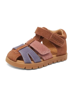 Foto van product BISGAARD Open schoenen 'Frans' bruin / violetblauw / oudroze