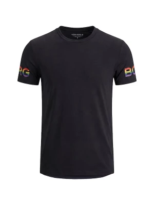 Foto van product BJÖRN BORG Functioneel shirt pasteelgeel / sering / watermeloen rood / zwart