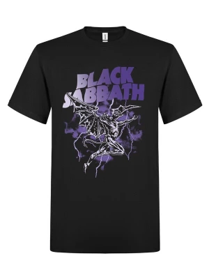 Foto van product BLACK SABBATH Shirt 'Black Sabbath Henry Lightning T-Shirt' zwart