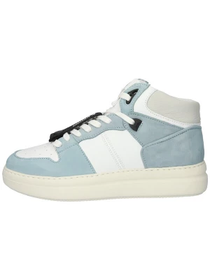 Foto van product BLACKSTONE Sneakers hoog beige / blauw / wit