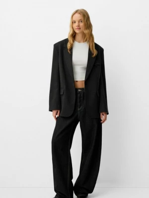 Foto van product Blazer Bershka donkergrijs