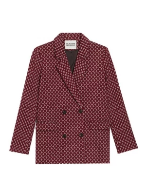 Foto van product Blazer CLAUDIE PIERLOT donkerrood