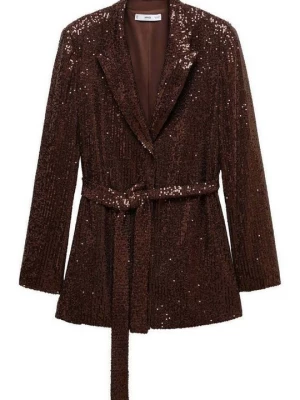 Foto van product Blazer Mango cognac