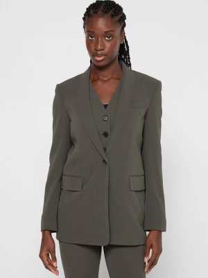 Foto van product Blazer Theory olijfgroen