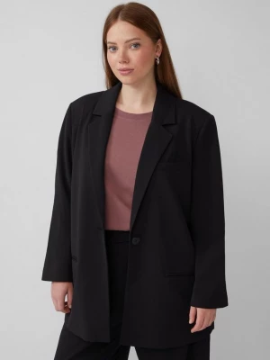 Foto van product Blazer van interlock-jersey QS zwart