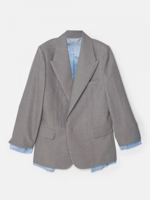 Foto van product Blazer Victoria Beckham grijs