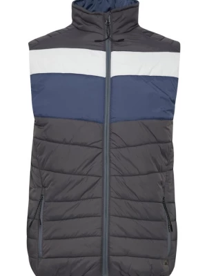 Foto van product BLEND Bodywarmer 'Kristian' blauw / grijs / wit
