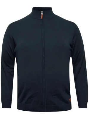 Foto van product BLEND Gebreid vest 'Norman' donkerblauw / bruin