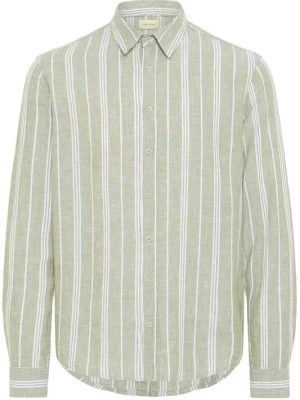 Foto van product BLEND Overhemd 'BHBobby' lichtgroen / offwhite