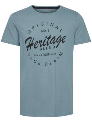 Foto van product BLEND Shirt 'Abraham' duifblauw / zwart