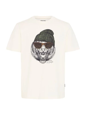 Foto van product BLEND Shirt 'BHIVIK' donkergroen / zwart / wit