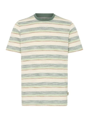 Foto van product BLEND Shirt 'BHKobe' crème / bruin / lichtgroen / donkergroen
