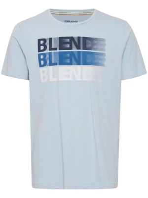Foto van product BLEND Shirt blauw / wit