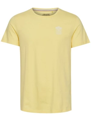 Foto van product BLEND Shirt 'Camillo' geel / wit