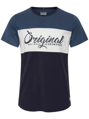 Foto van product BLEND Shirt 'MALTE' blauw / wit