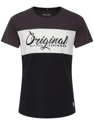 Foto van product BLEND Shirt 'MALTE' grijs / zwart / wit