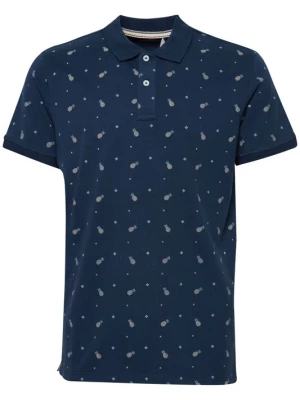Foto van product BLEND Shirt nachtblauw / lichtblauw / wit