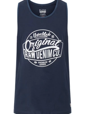 Foto van product BLEND Shirt 'WALEX' marine / wit