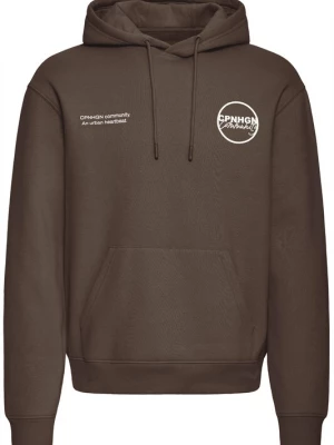 Foto van product BLEND Sweatshirt 'BHLOUIS' chocoladebruin / wit