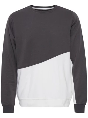 Foto van product BLEND Sweatshirt grijs / wit