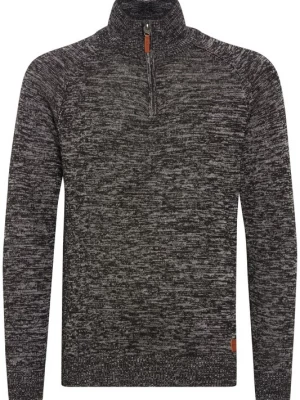 Foto van product BLEND Trui 'Danovan' bruin / zilvergrijs / rood / zwart gemêleerd