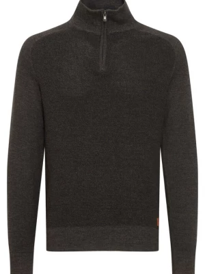 Foto van product BLEND Trui 'Ganbolf' bruin / antraciet / zilvergrijs
