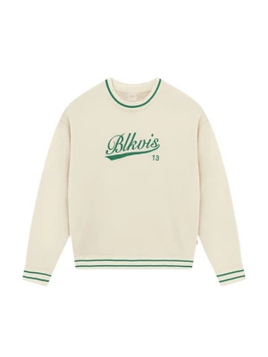 Foto van product BLKVIS Sweatshirt 'Athletics' groen / offwhite