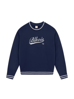 Foto van product BLKVIS Sweatshirt 'Athletics' navy / wit