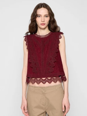 Foto van product Blouse Apart Glamour bordeauxrood