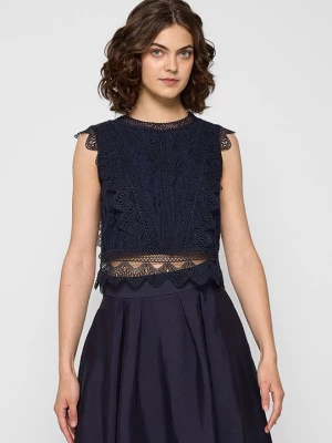 Foto van product Blouse Apart Glamour donkerblauw