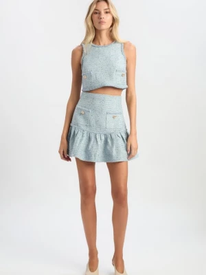 Foto van product Blouse bardot blauw
