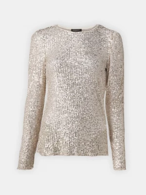 Foto van product Blouse Bruuns Bazaar zilverkleurig