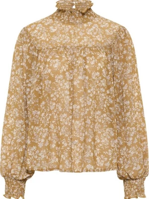 Foto van product Blouse Dreimaster gemêleerd bruin