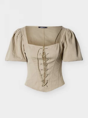 Foto van product Blouse Gina Tricot groen