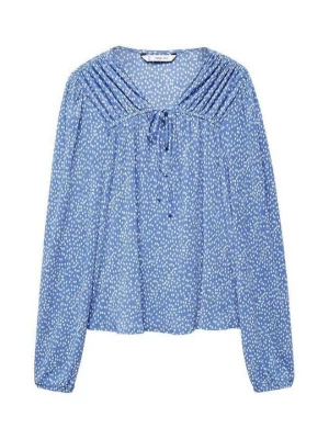 Foto van product Blouse Mango donkerblauw