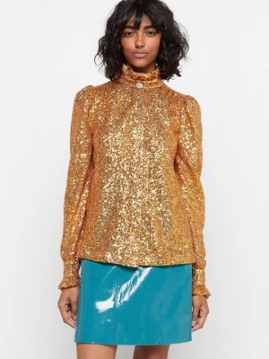 Foto van product Blouse Manoush goudkleurig
