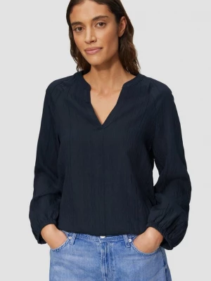 Foto van product Blouse met gestructureerde strepen s.Oliver blauw