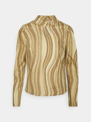 Foto van product Blouse NA-KD mosterdgeel