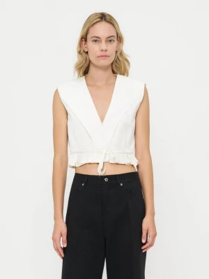 Foto van product Blouse Sandro beige mêleerd