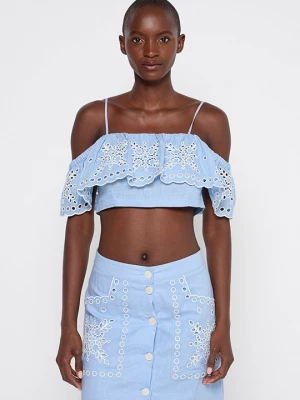 Foto van product Blouse Sandro lichtblauw