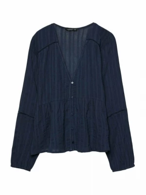 Foto van product Blouse Stradivarius donkerblauw