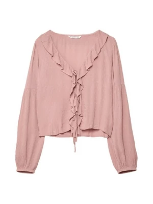 Foto van product Blouse Stradivarius gemêleerd roze