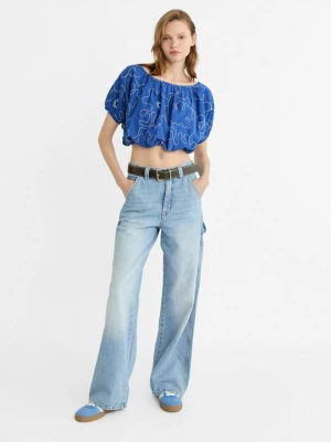 Foto van product Blouse Stradivarius koningsblauw