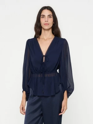 Foto van product Blouse Ted Baker donkerblauw