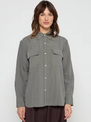 Foto van product Blouse Tommy Hilfiger zilverkleurig