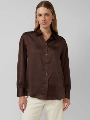 Foto van product Blouse van getextureerde stof in een ontspannen pasvorm s.Oliver bruin