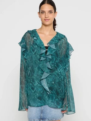 Foto van product Blouse Versace Jeans Couture turquoise
