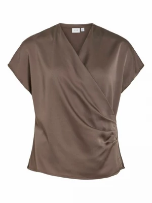 Foto van product Blouse Vila donkerbruin