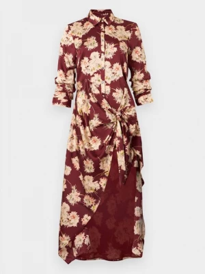 Foto van product Blousejurk Cinq à Sept donkerrood