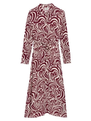 Foto van product Blousejurk CLAUDIE PIERLOT donkerrood